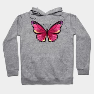 Purple Butterfly Hoodie